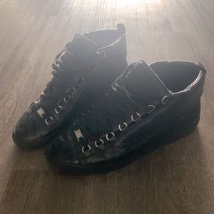 Black Mens Balenciaga Sneakers size 44